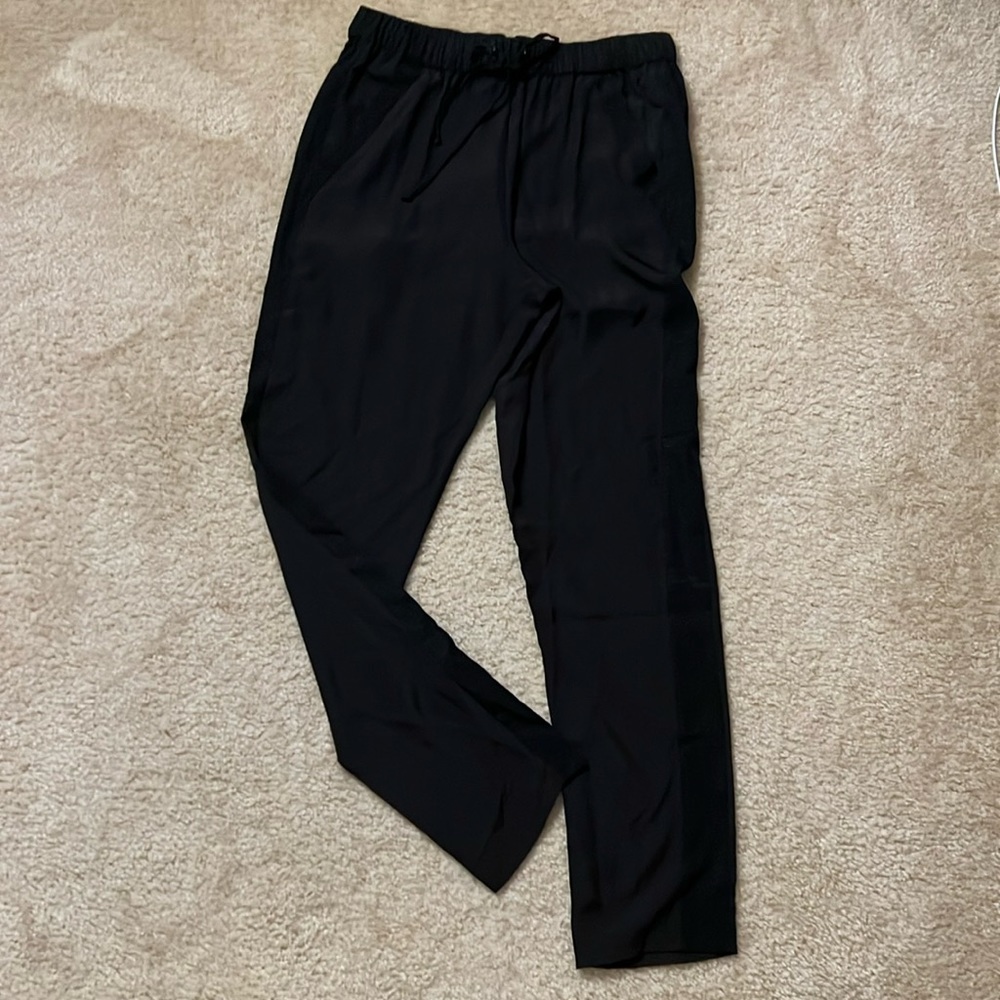 Women’s drawstring silky joggers